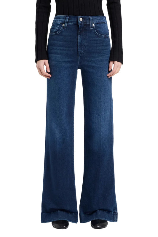 7 For All Mankind Women's Dojo Tailorless Jeans - Shadowleaf