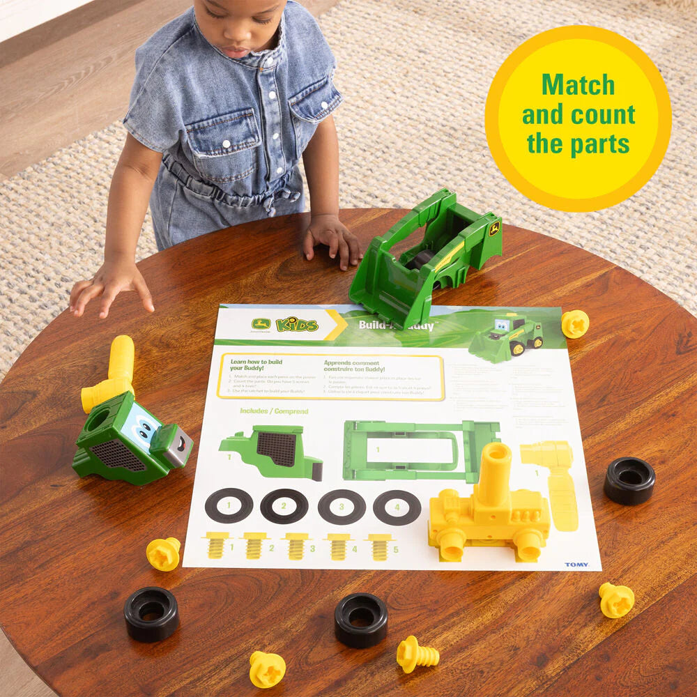 John Deere Build-A-Buddy Skid-Steer Farm Vehicle