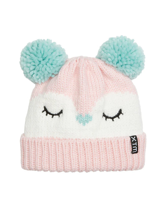 XTM Performance Kids Jumble Animal Knitted Beanie - Crystal fox
