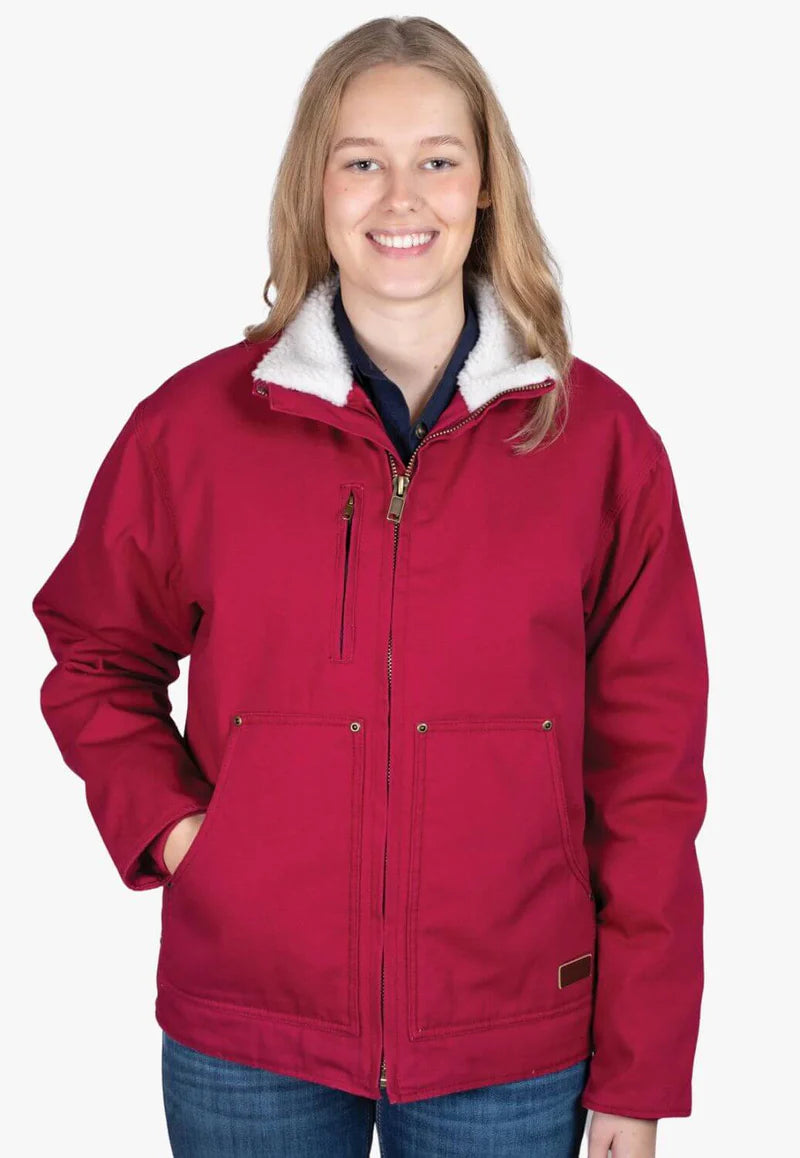 Just Country Adults Diamantina Sherpa Corduroy Jacket