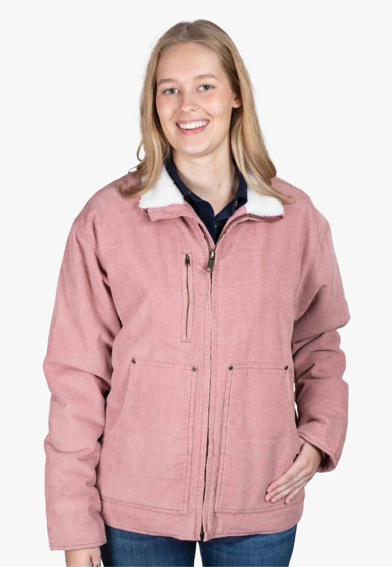Just Country Adults Diamantina Sherpa Corduroy Jacket