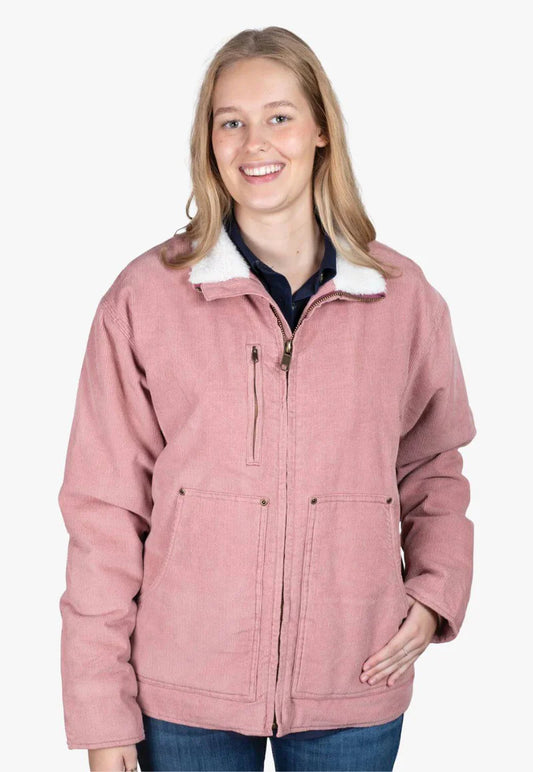 Just Country Adults Diamantina Sherpa Corduroy Jacket