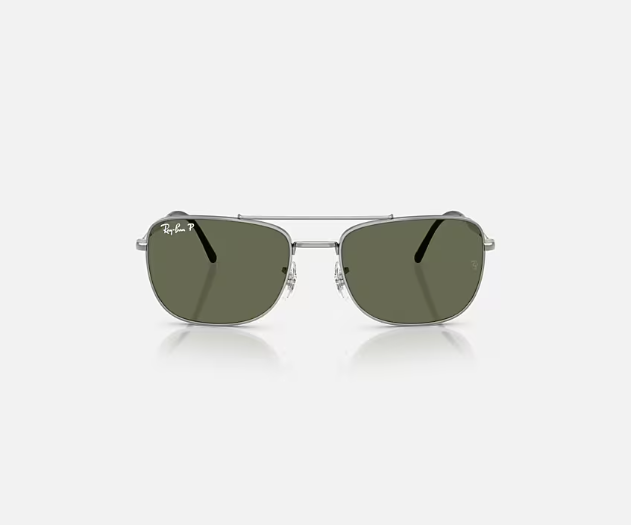 Ray-Ban Gunmetal w/ Green Polar