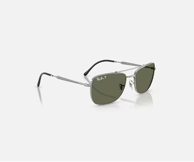 Ray-Ban Gunmetal w/ Green Polar