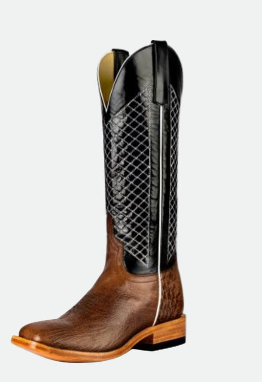 Anderson Bean Men's Kango Tobac Smooth Ostrich