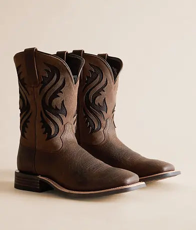 Ariat Men’s Kanyon Toughstock VentTEK Western Boots – Earth/Adobe Mocha Suede