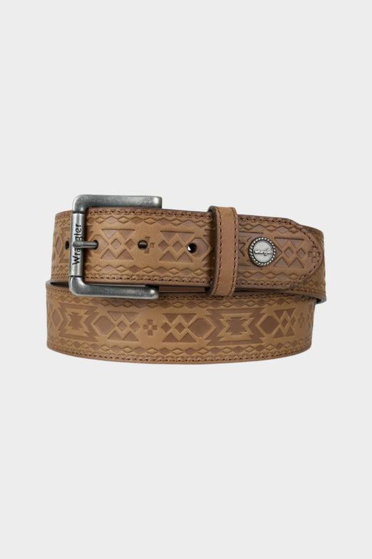 Wrangler Men's Keegan Belt - LIGHT TAN