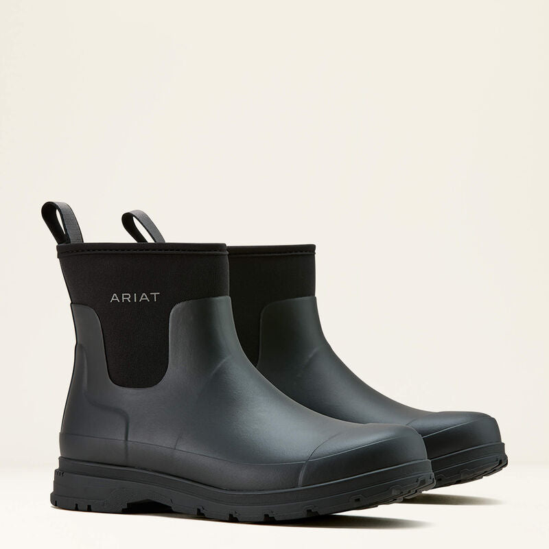 Ariat Mens Kelmarsh Shortie Rubber Boot -  Black