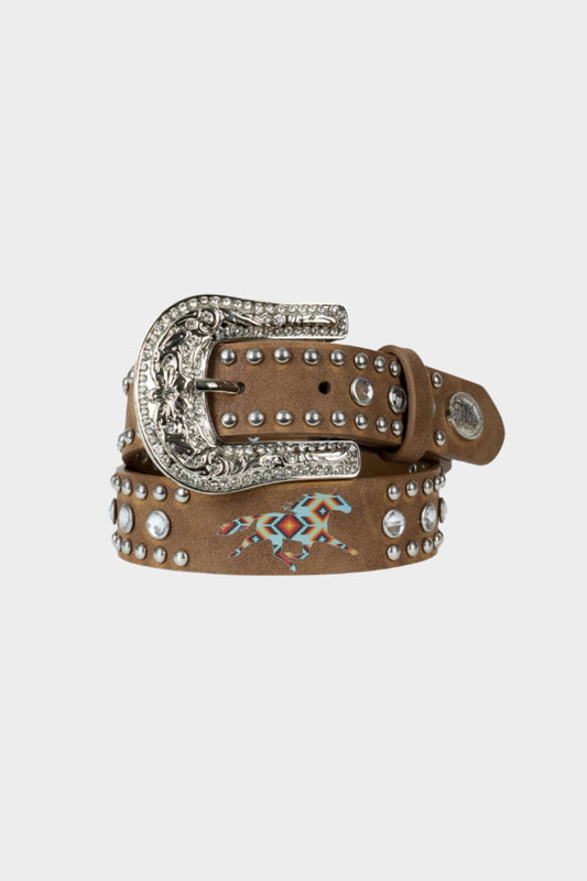 Pure Western Kid’s Nancy Belt - TAN