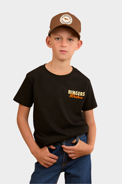 Ringers Western Boys Truck Yeah Classic Fit T-Shirt - Black