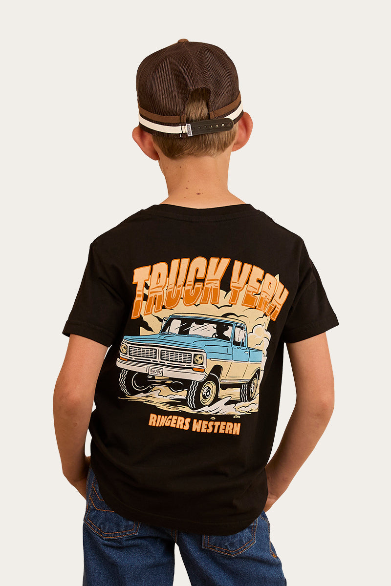 Ringers Western Boys Truck Yeah Classic Fit T-Shirt - Black