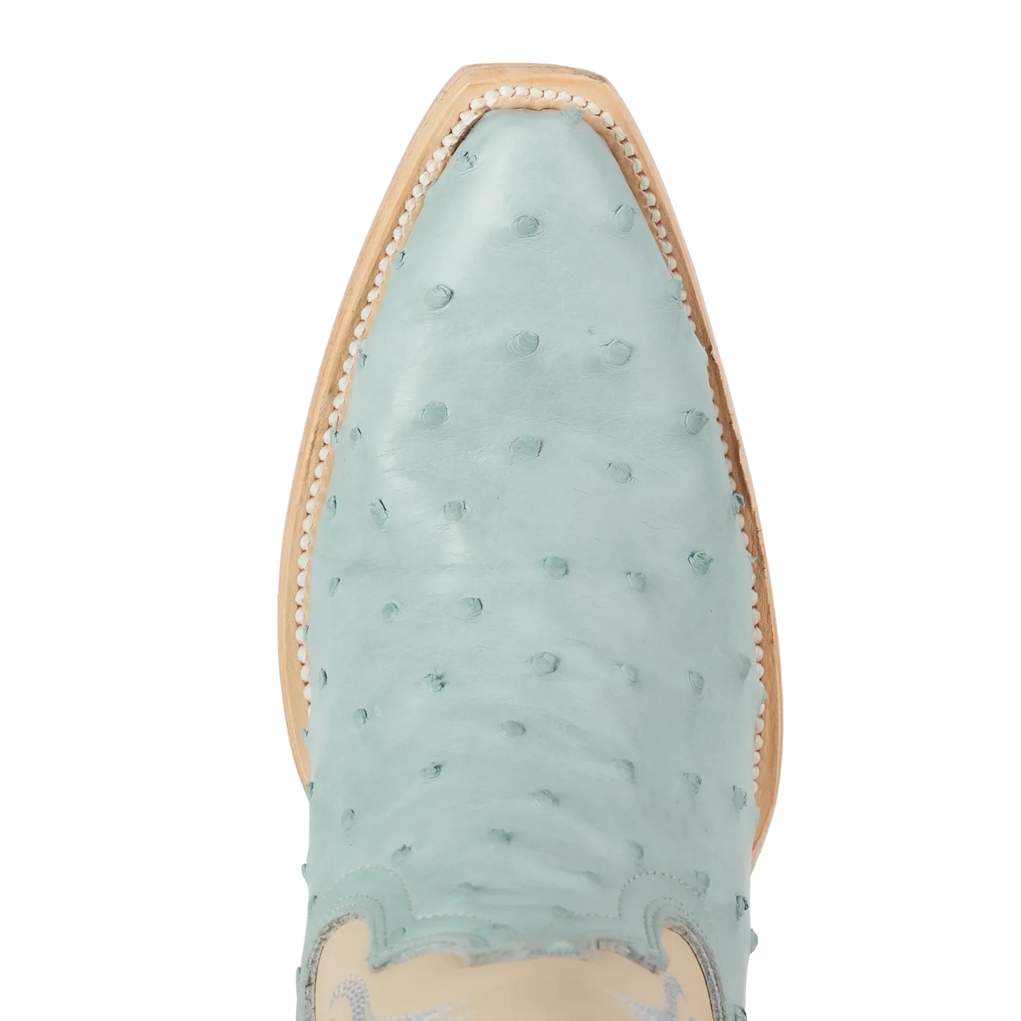 Lane Boots Sandaga Knee High - Powder Blue Ostrich