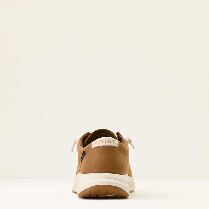 Ariat Ladies Buckeye Waterproof Shoe - COFFEE BEAN|BROWN LIZARD EMBOSS