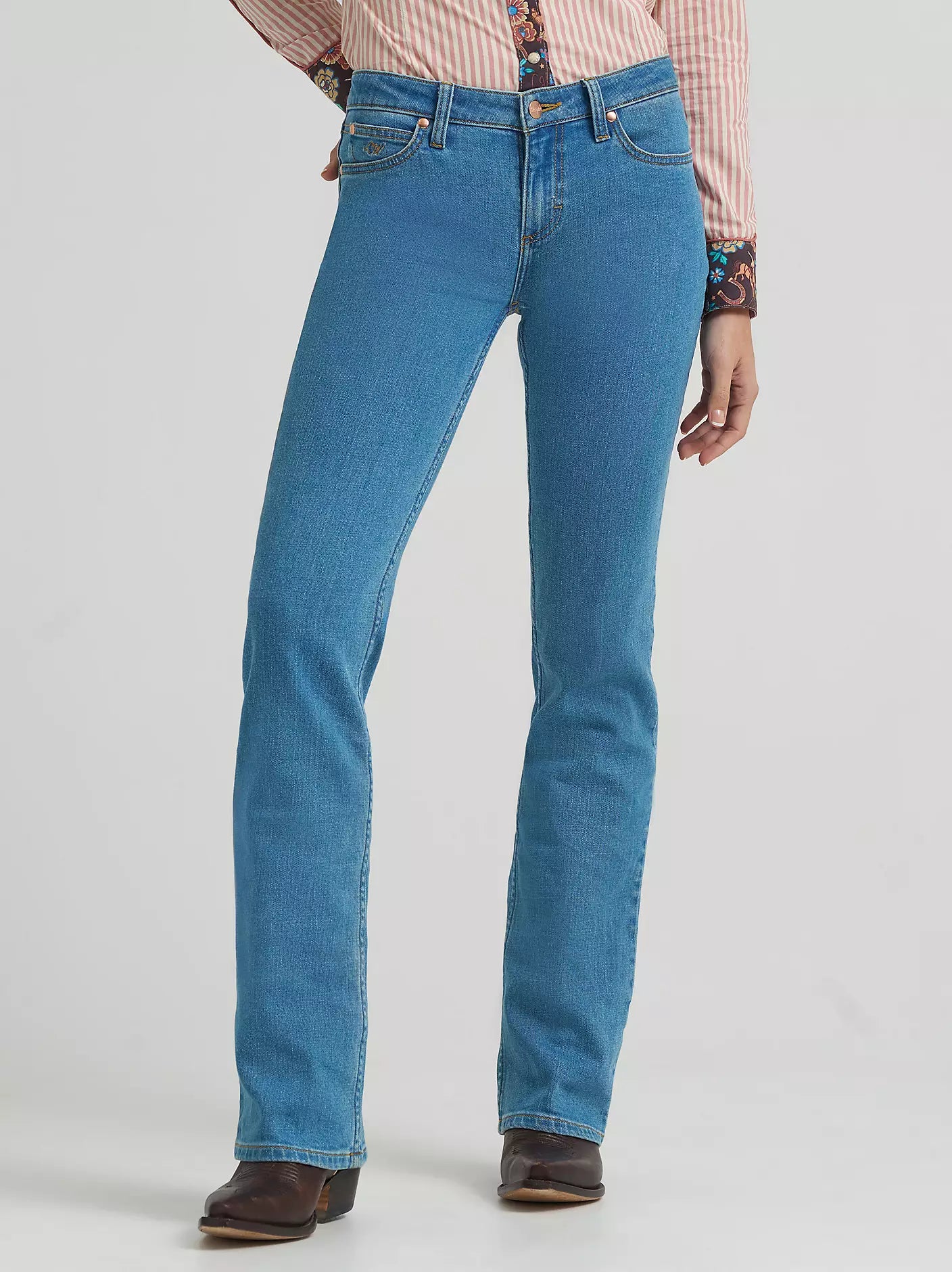 Wrangler Women's Lainey Wilson x Embellished Mae Bootcut Jean