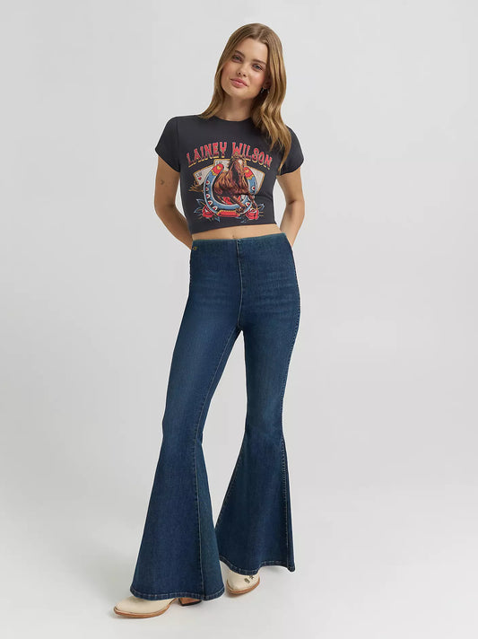 Wrangler Women's Lainey Wilson x Pull-On Bell Bottoms