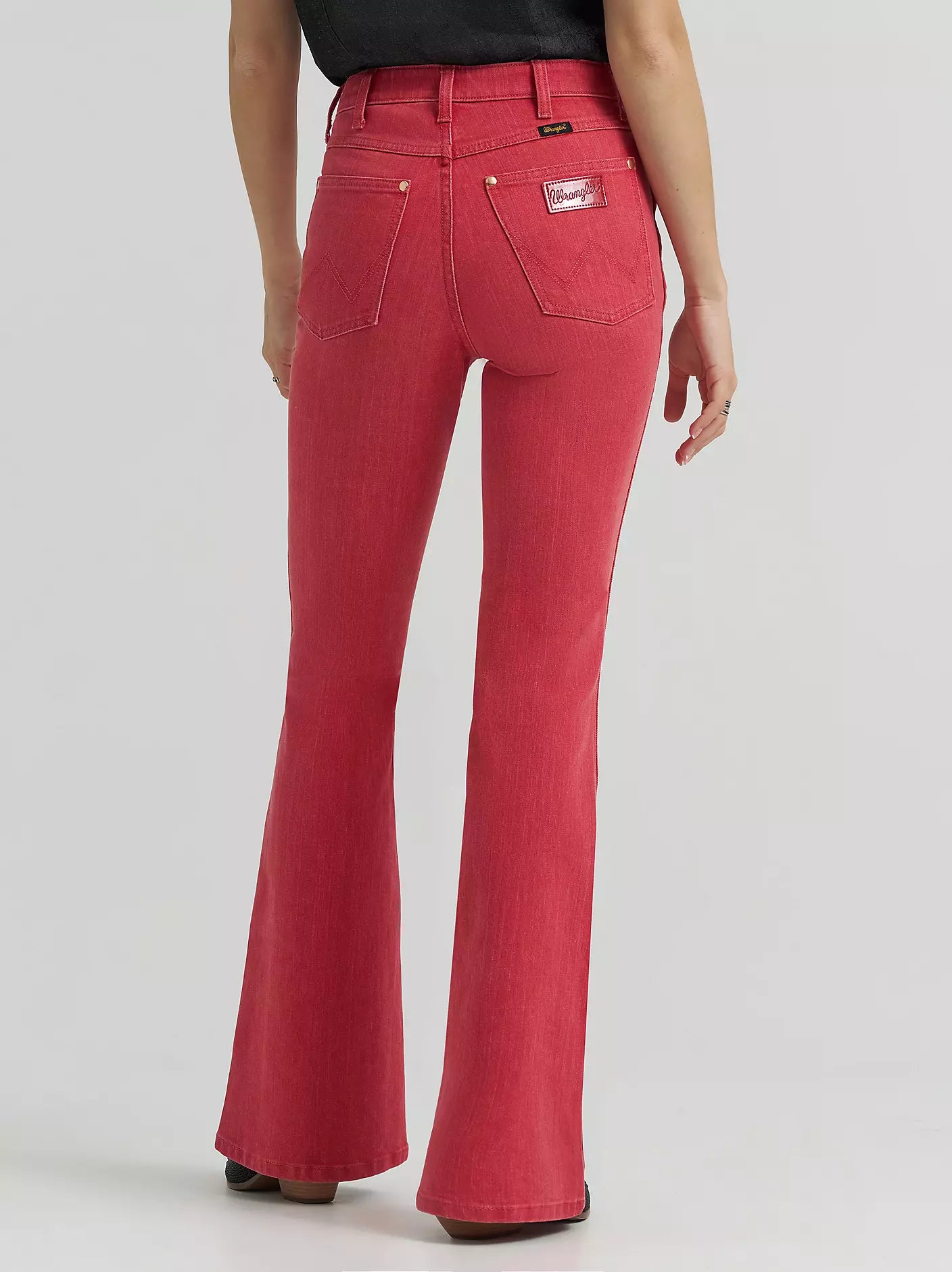 Wrangler Women's Lainey Wilson x Flare Jeans - Red