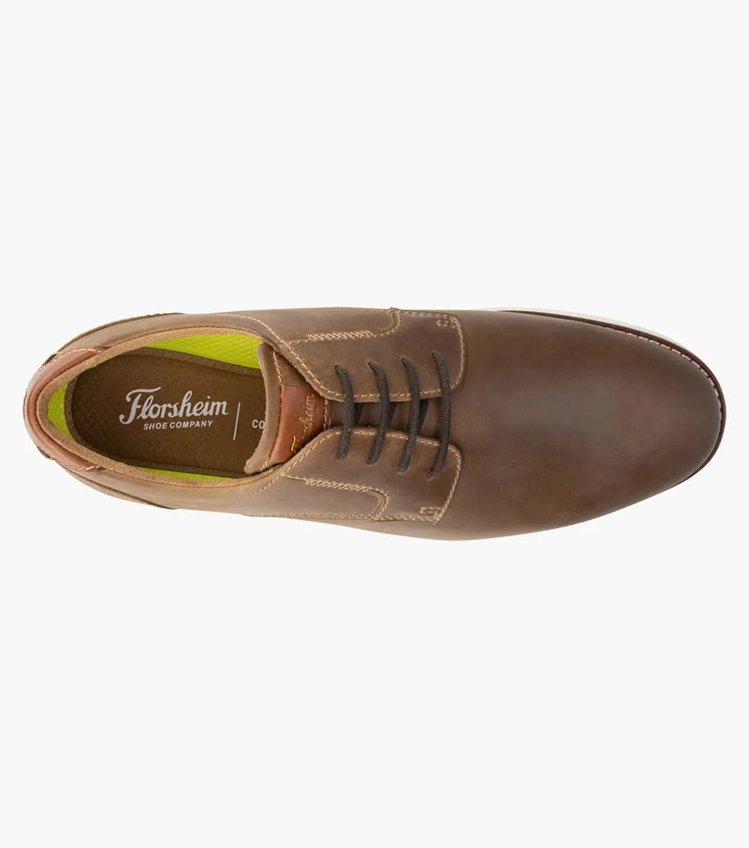 Florsheim Men's Launch Plain Toe Derby