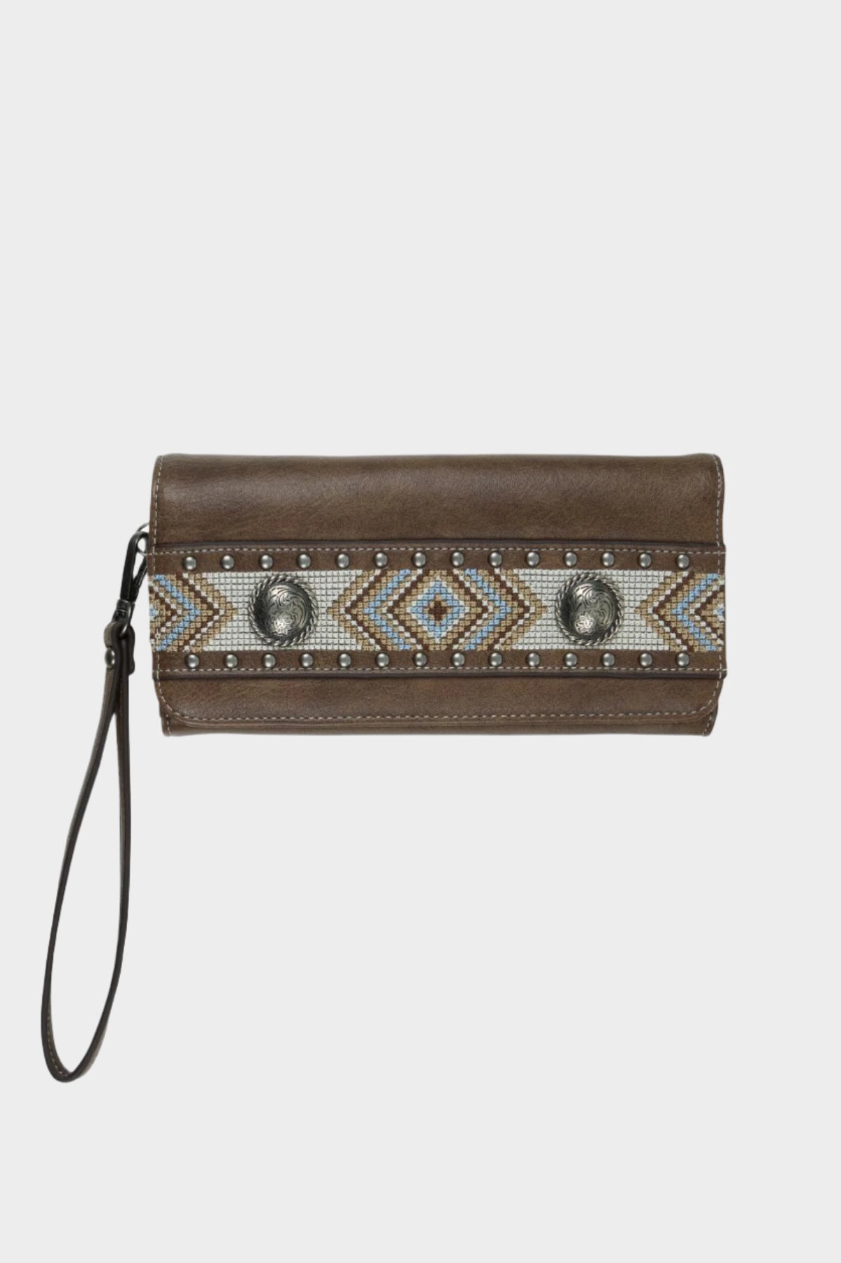 Pure Western Womens Laurie Wallet - Dark Tan