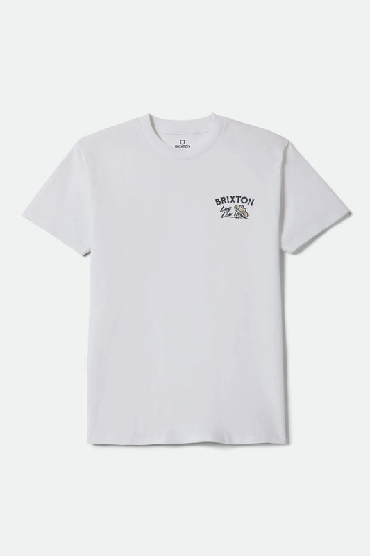 Brixton Men's Lay Low Standard T-Shirt