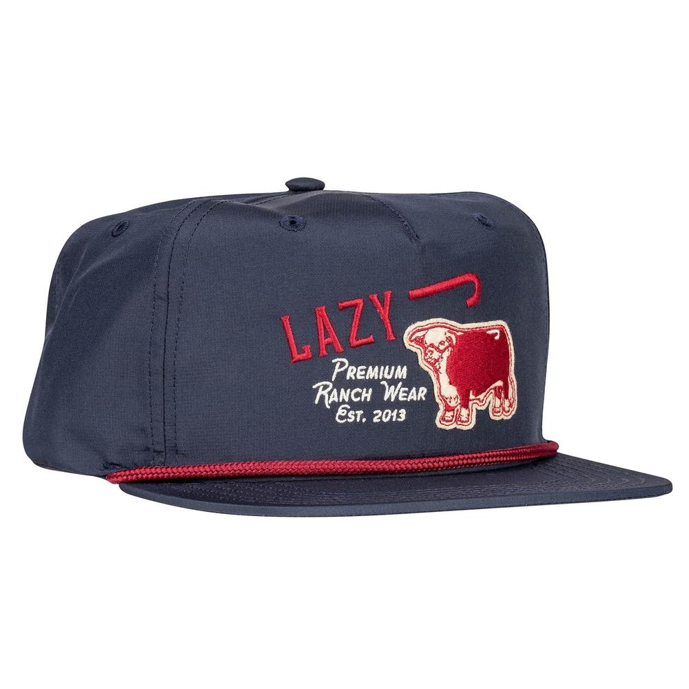 Lazy J Ranch Navy Premium Ranch Rope Trucker Hat – Lucknow Skin Shop ...
