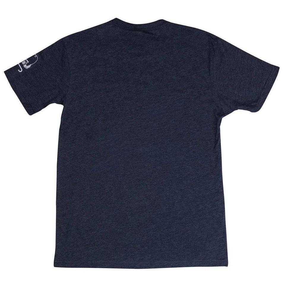 Lazy J Ranch Rain Hereford T-Shirt - Navy