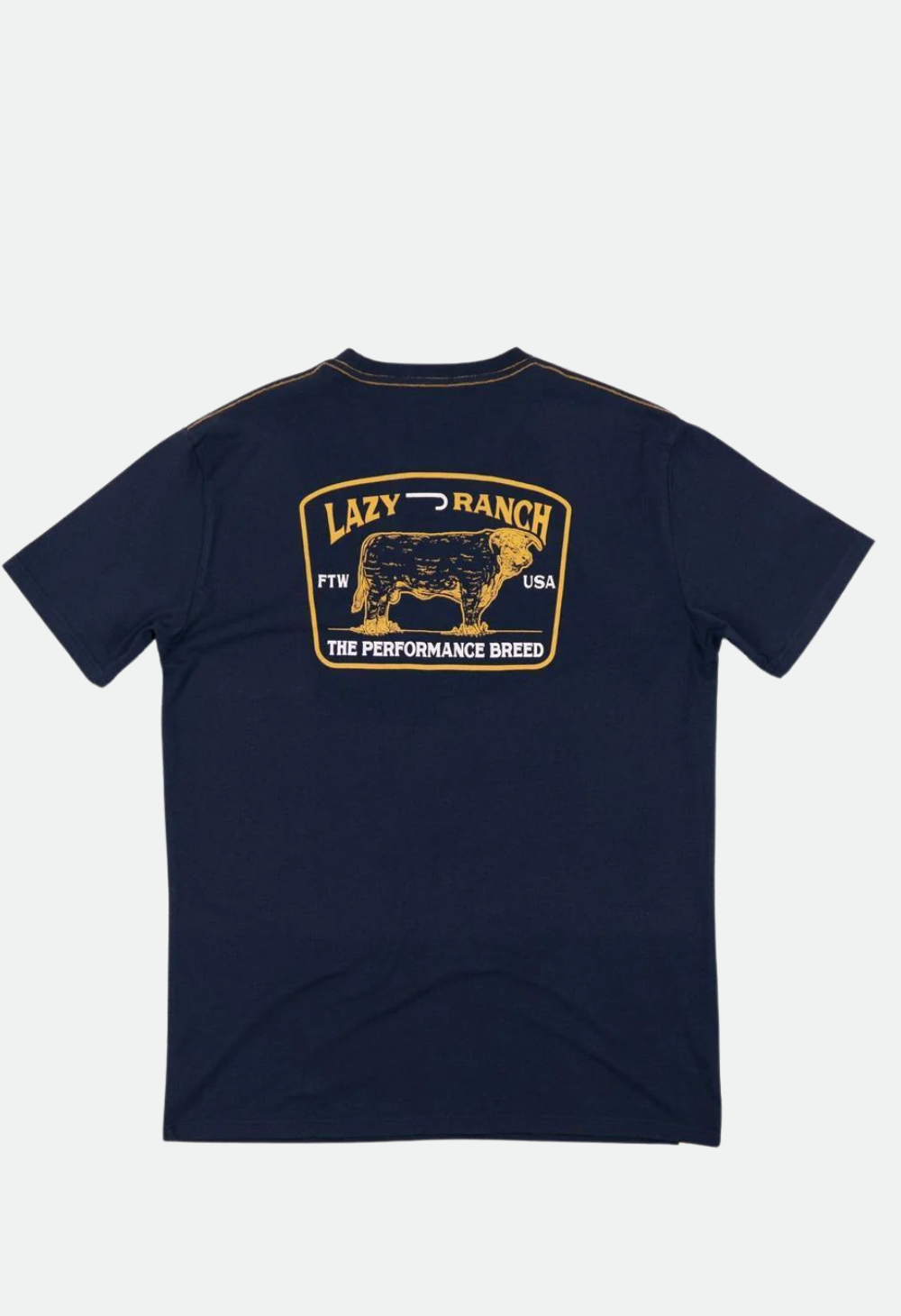 Lazy J Ranch El Jefe Short Sleeve T-Shirt - Navy