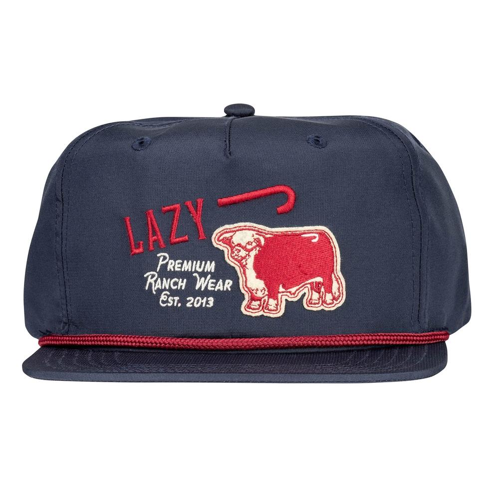 Lazy J Ranch Navy Premium Ranch Rope Trucker Hat – Lucknow Skin Shop ...