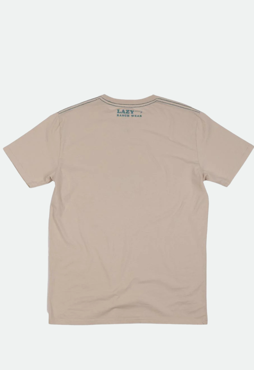 Lazy J Ranch Retro Stockman Short Sleeve T-Shirt - Natural