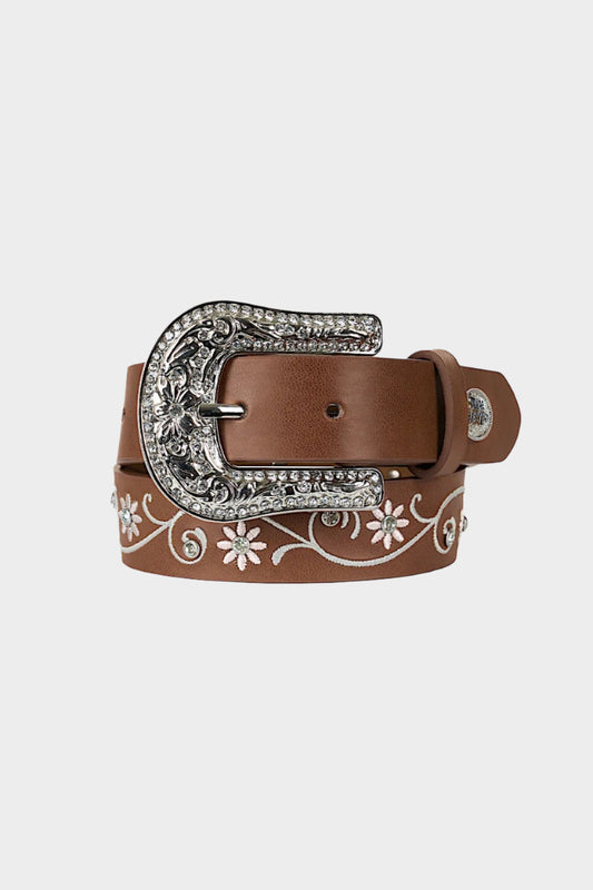 Pure Western Kid's Lena Belt - Tan