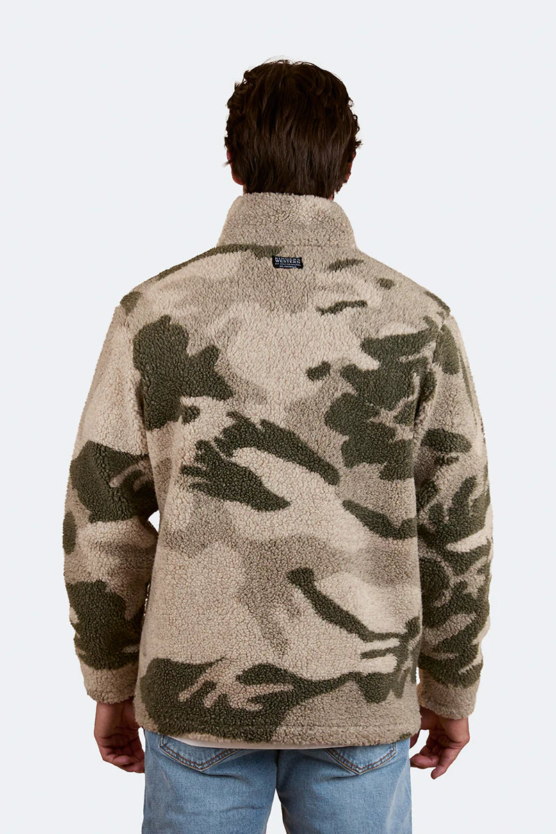 Ringers Western Unisex Lennonville Camo Fleece - Light Camo