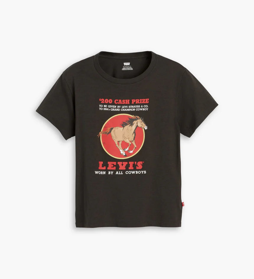 Levi's® Women's Graphic Boxy T-Shirt -  Black