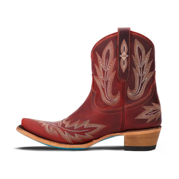 Lane Boots Lexington Bootie - Smoldering Ruby