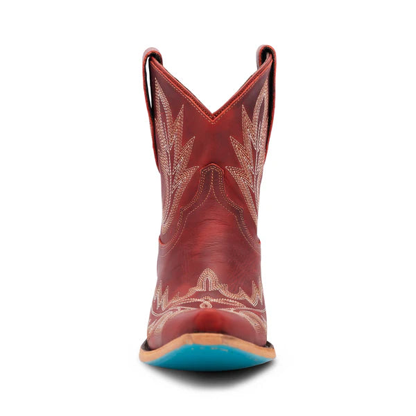 Lane Boots Lexington Bootie - Smoldering Ruby