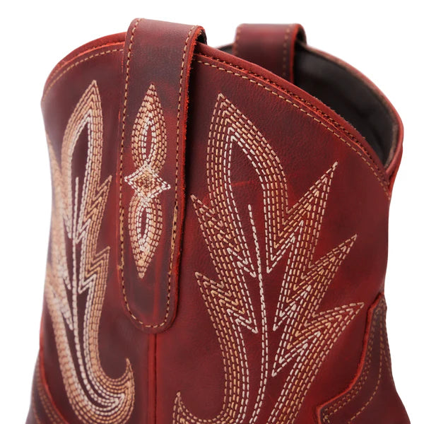 Lane Boots Lexington Bootie - Smoldering Ruby