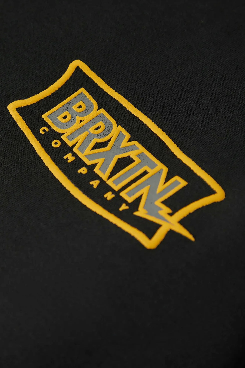 Brixton Men's Lightening Crew -  Black