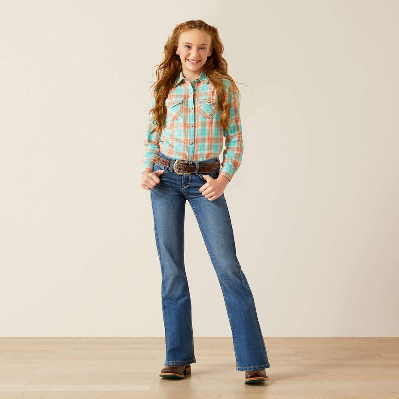 Ariat Girl's Lilla Boot Cut Jeans - Ashland