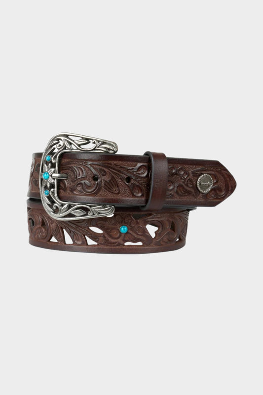 Wrangler Women's Lindy Belt - DARK TAN