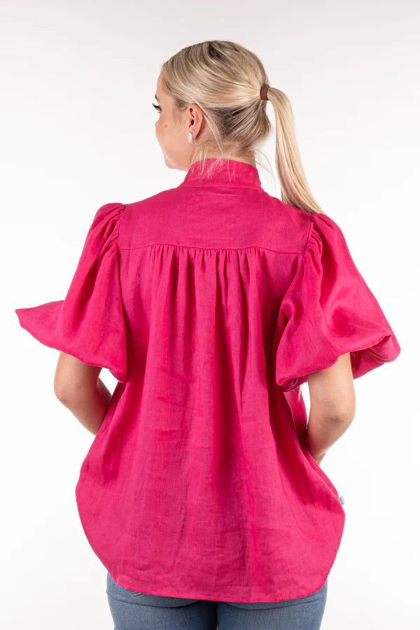 Hitchley & Harrow Linen Collection - LC106 Raspberry
