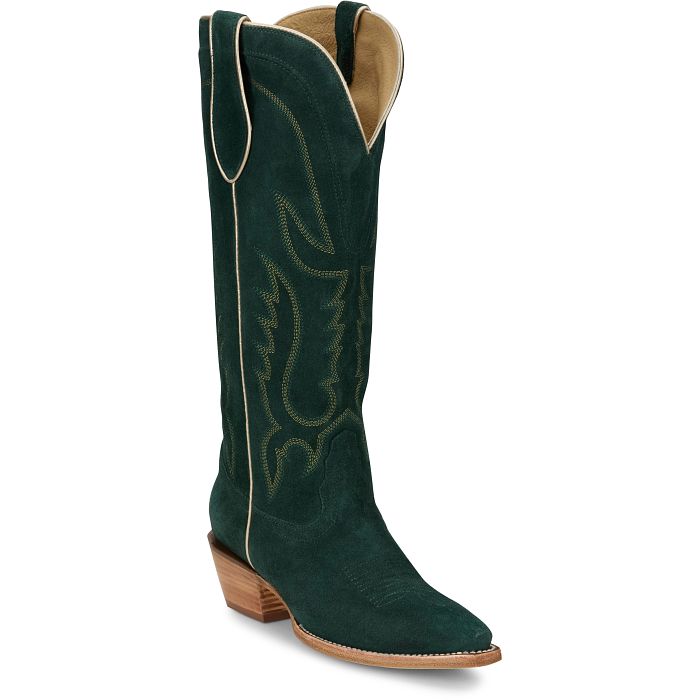Tony Lama Women's Liz 15" Suede