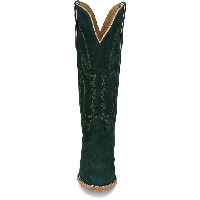 Tony Lama Women's Liz 15" Suede