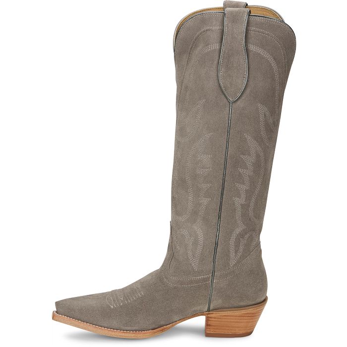 Tony Lama Women's Liz 15" Suede