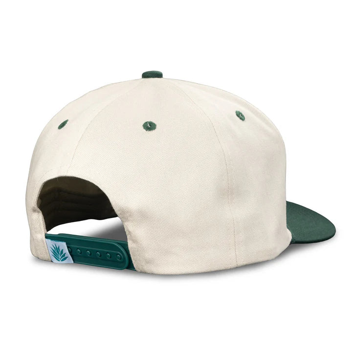 Sendero Provisions Co - Men's Logo Hat - Structured - Cream/Green