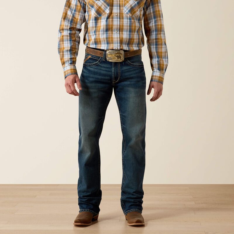 Ariat Mens M2 Traditional Relaxed Ryder Boot Cut Jeans - Lennox