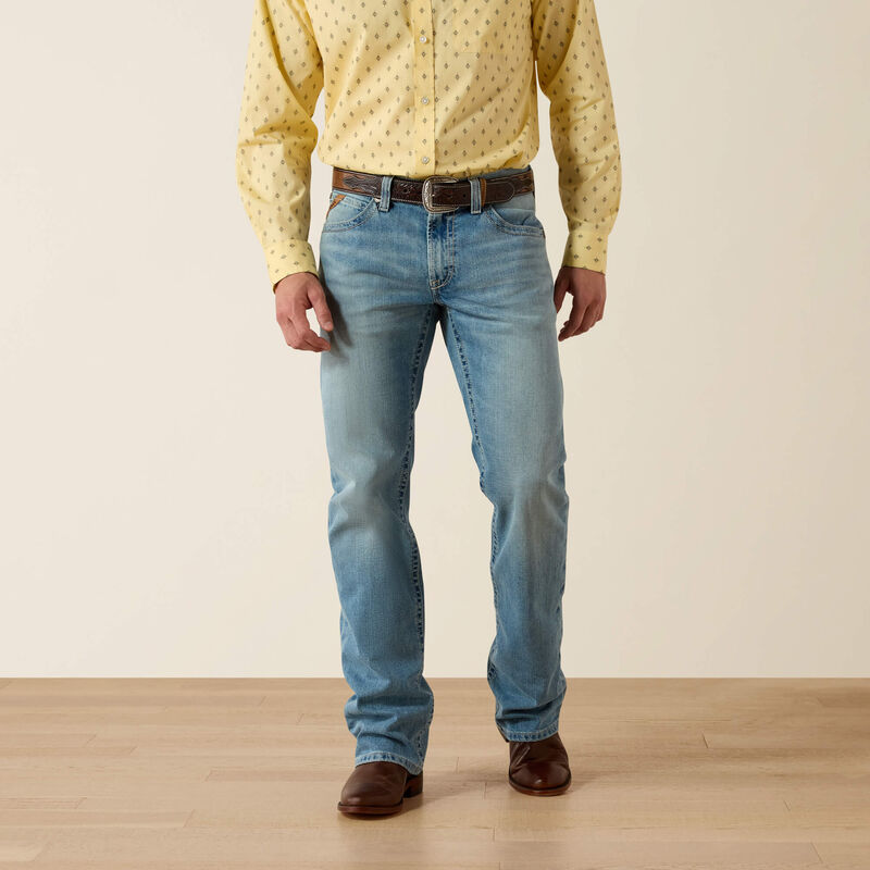 Ariat Mens M4 Relaxed Gus Boot Cut Jeans - Kayne