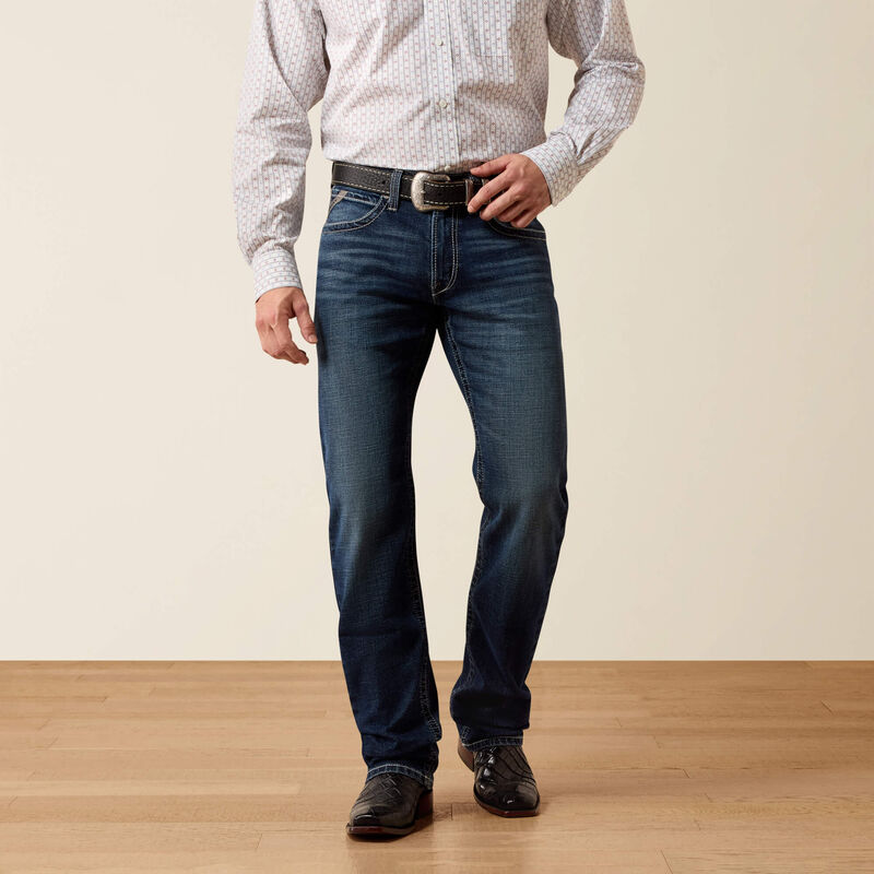 Ariat Men's M4 Relaxed Landon Straight Leg Jeans - Harlan – 34" Leg