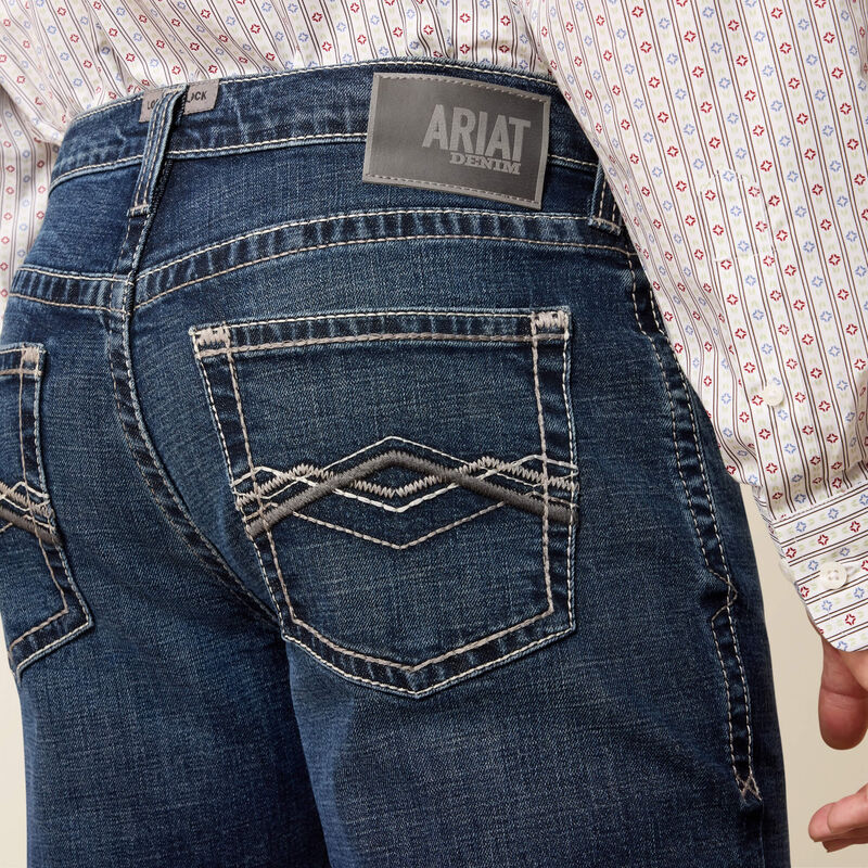 Ariat Men's M4 Relaxed Landon Straight Leg Jeans - Harlan – 34" Leg