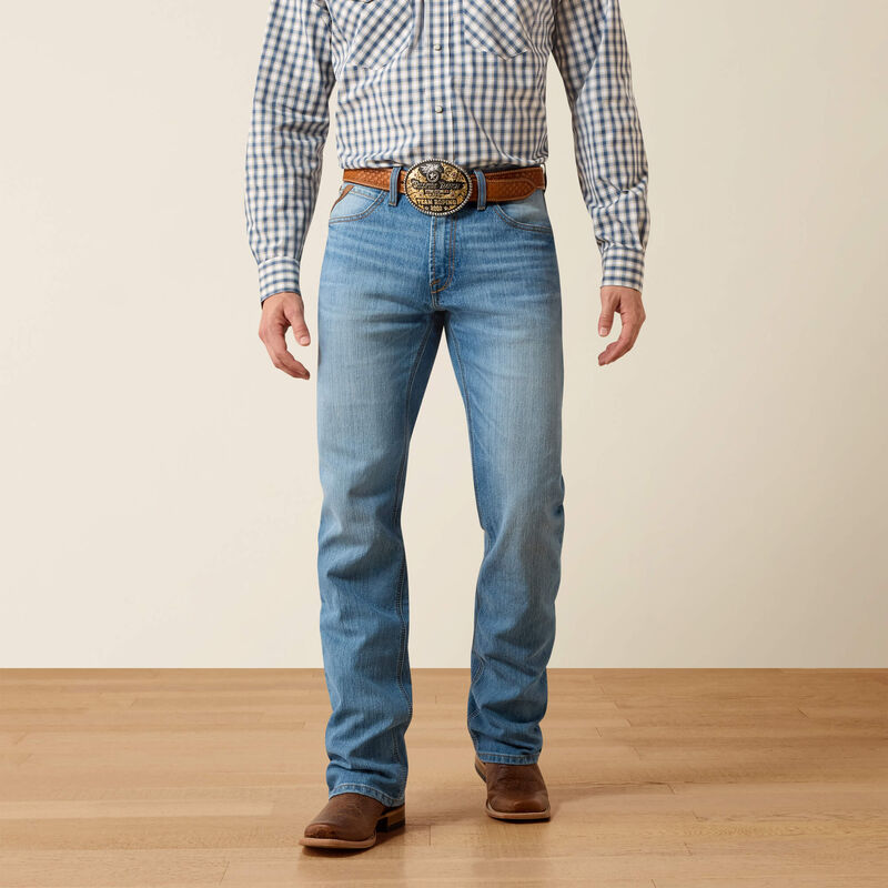 Ariat Men’s M4 Relaxed Tobias Boot Cut Jeans – Doyle – 34" Leg