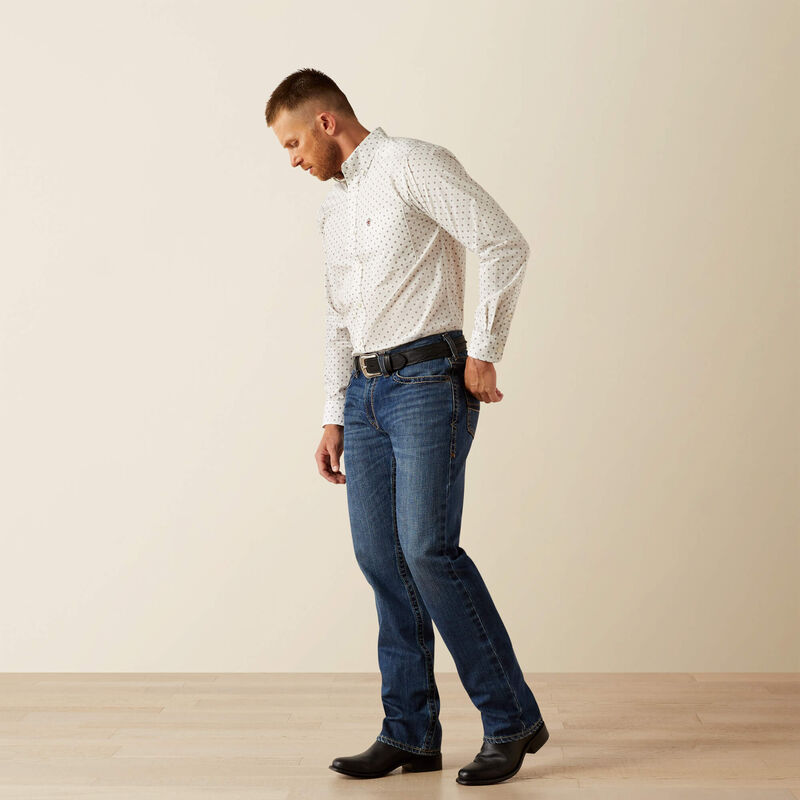 Ariat Mens M4 Relaxed Buckeye Straight Leg Jeans - NEWTON