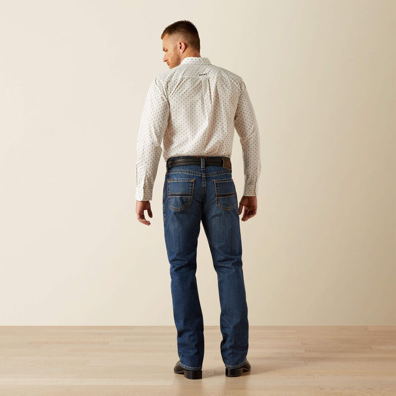 Ariat Mens M4 Relaxed Buckeye Straight Leg Jeans - NEWTON