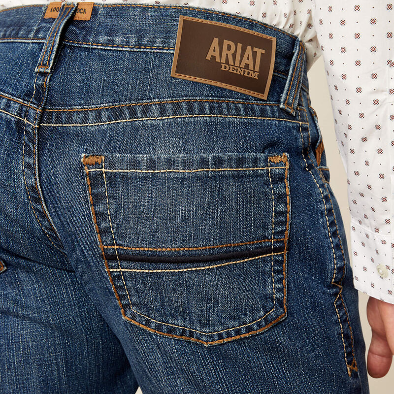Ariat Mens M4 Relaxed Buckeye Straight Leg Jeans - NEWTON